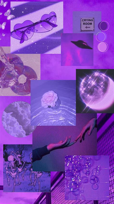 fondos aesthetic violeta